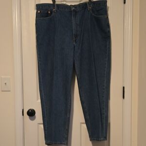 Levi's 560 Blue Jeans with Tan Label